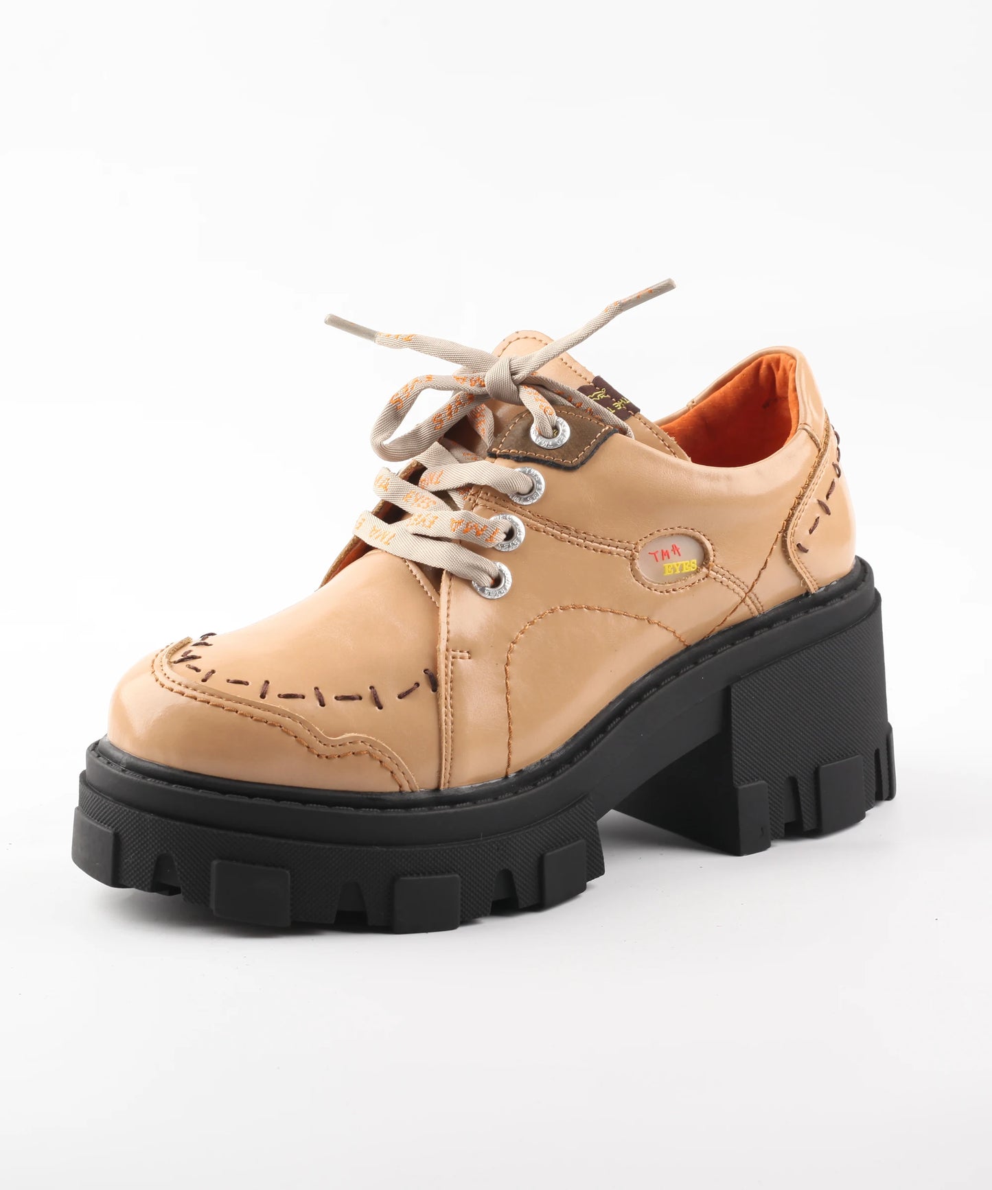 Leather Shoes for Women, Light Sole, High