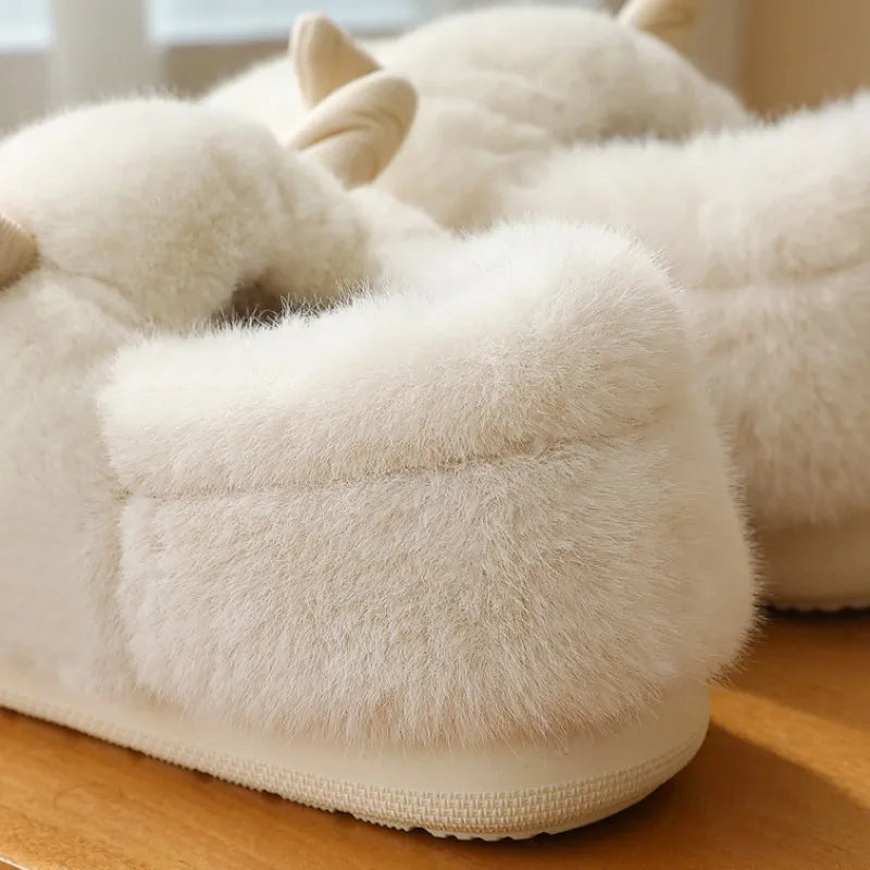 Slippers Warm Furry